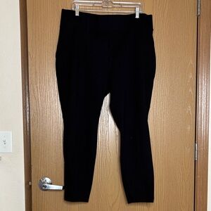 Black Dress Cropped Pants